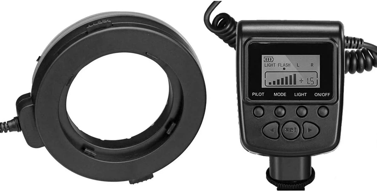 Powershot G1X Dual Macro LED Ring Light / Flash (Includes Necessary Adapters/Rings For Mounting) (CAMERA NOT INCLUDED)
