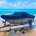Universal Boat Cover V-hull runabouts boats outboard and I/O 22'-24'L Beam width 116" Seal Skin 1200 Boat Cover