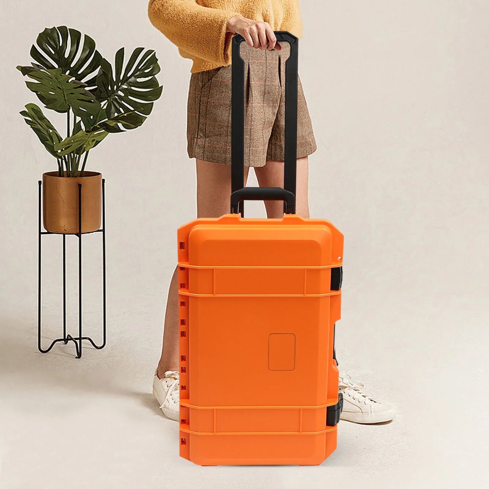 22" Camera Box Storage Protect Roller Carry Case Liquid Camera Box Case