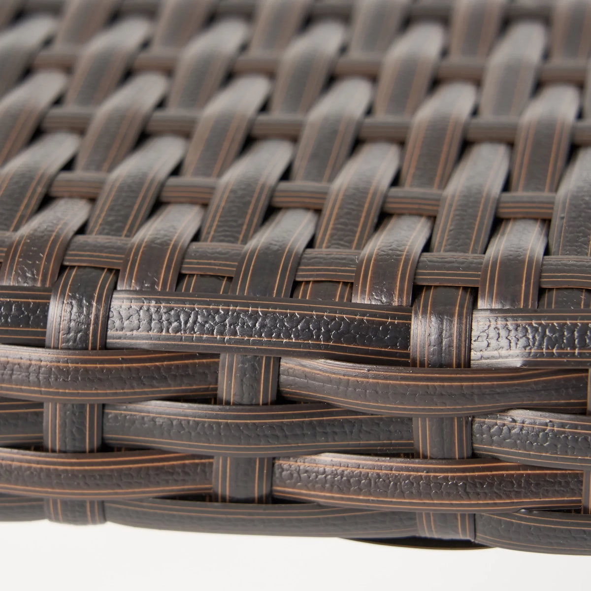 Emil Outdoor Multi-brown Wicker Rectangle Table