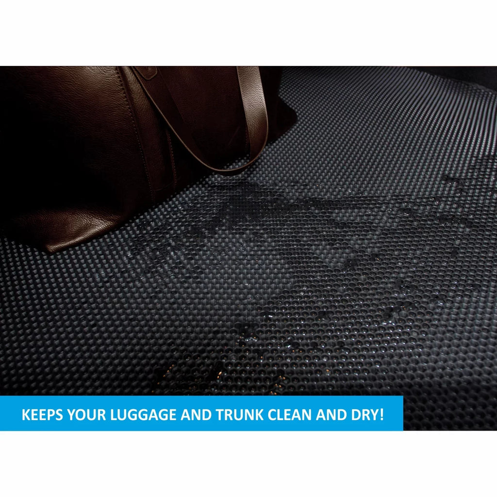 CLIM ART Cargo Liner for Toyota Camry 2018-2024 Custom Fit Trunk Mat, with Honeycomb Dirtproof & Fluid Technology - All-Climate, Heavy Duty, Anti-Slip Cargo Liner, Luggage - FL01118023