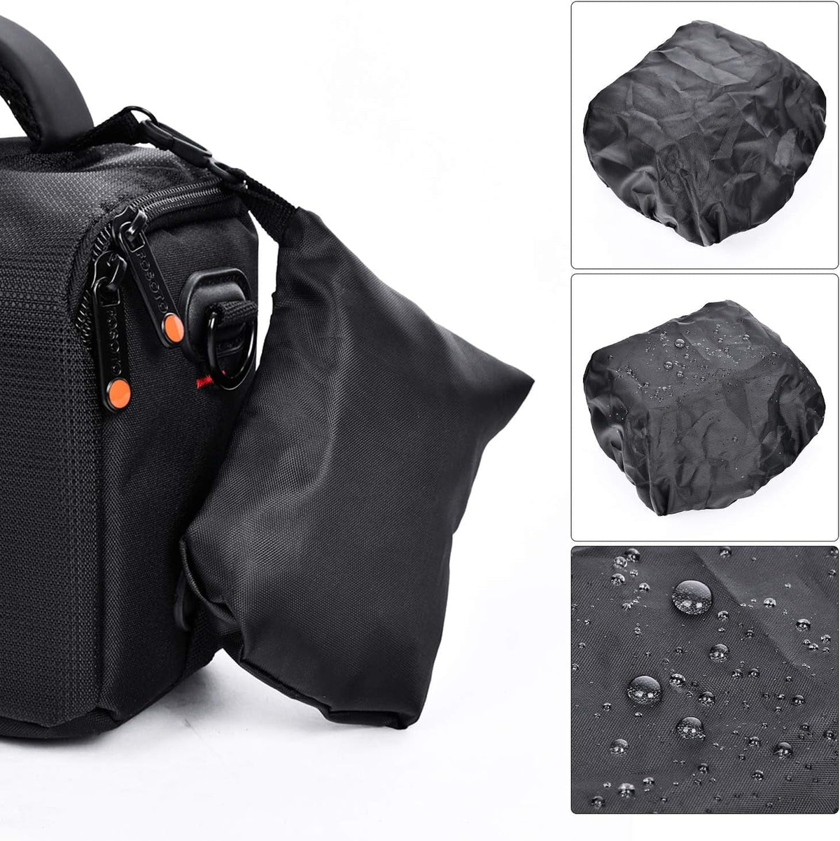 Fluid Anti-shock Camera Case Bag Compatible for Powershot SX540 SX530 SX60 SX420 HS M5, Coolpix L340 B500 B700 L330 L840 P610, LUMIX, a6000 Digital Camera