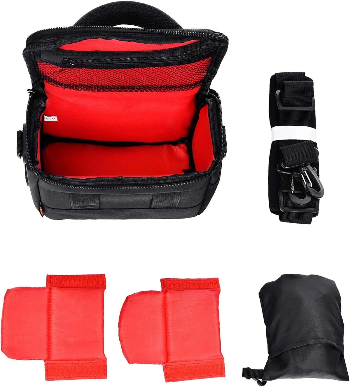 Fluid Anti-shock Camera Case Bag Compatible for Powershot SX540 SX530 SX60 SX420 HS M5, Coolpix L340 B500 B700 L330 L840 P610, LUMIX, a6000 Digital Camera