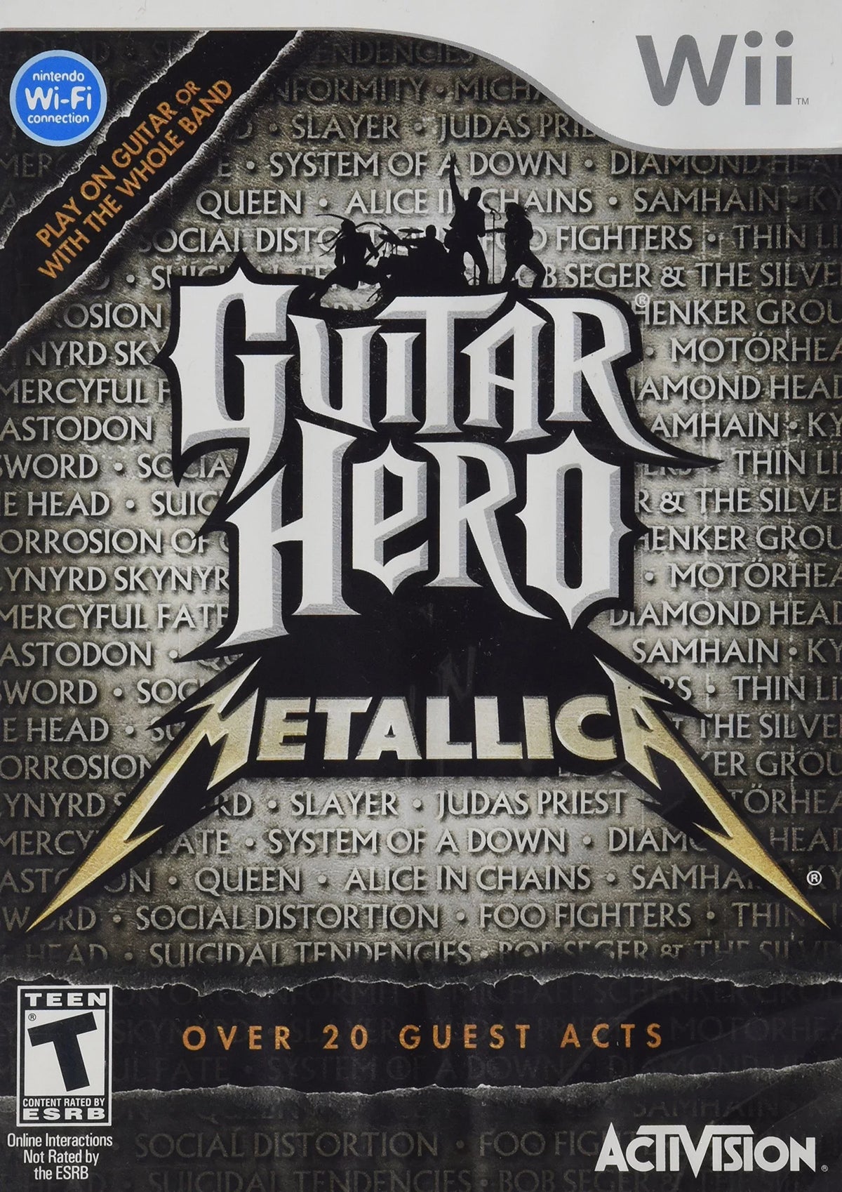 Guitar Hero Metallica - Nintendo Wii: Unleash Your Inner Rockstar with this Epic Music Game!