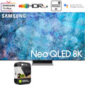 Restored QN75QN900A 75 Inch Neo QLED 8K Smart TV (2021) Bundle with 2 Year Premium Extended Protection Plan (Refurbished)