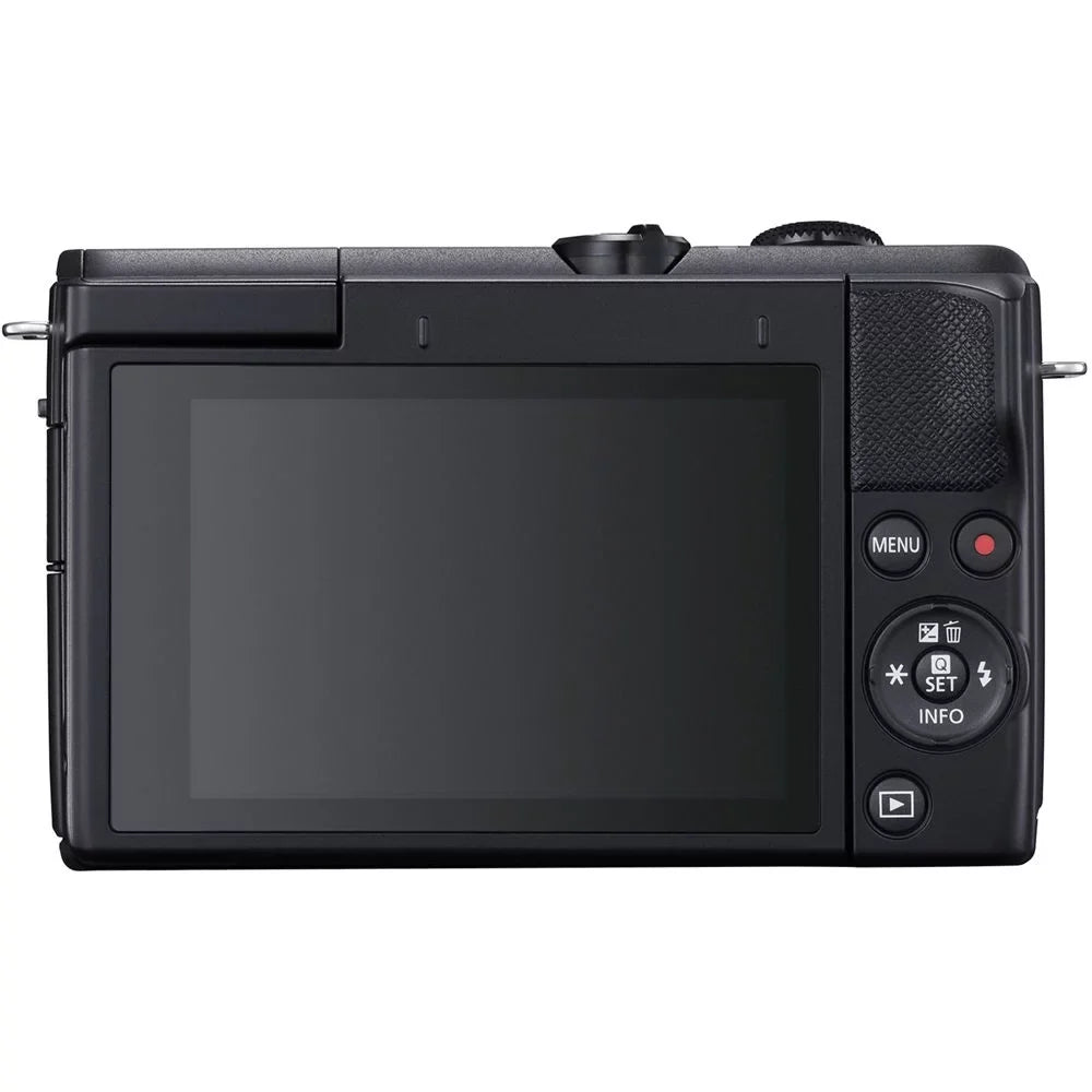 EOS M200 Mirrorless Camera (Black) +15-45mm f/3.5-6.3 IS STM Lens (Graphite) -LOADED KIT