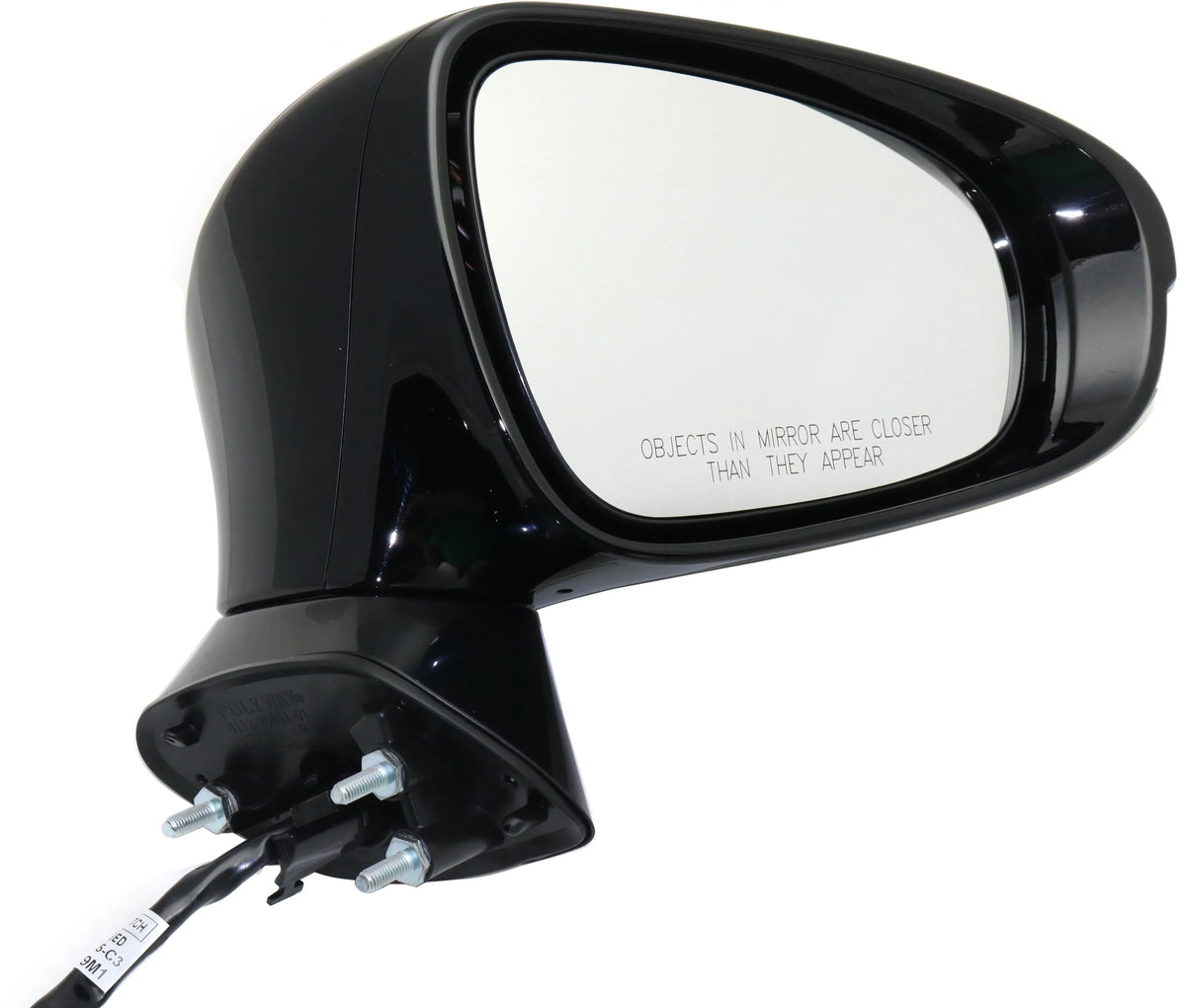 Mirror Compatible With 2013-2017 Lexus GS450h GS350 Right Passenger Side Heated In-housing Signal Light Paintable Kool-Vue