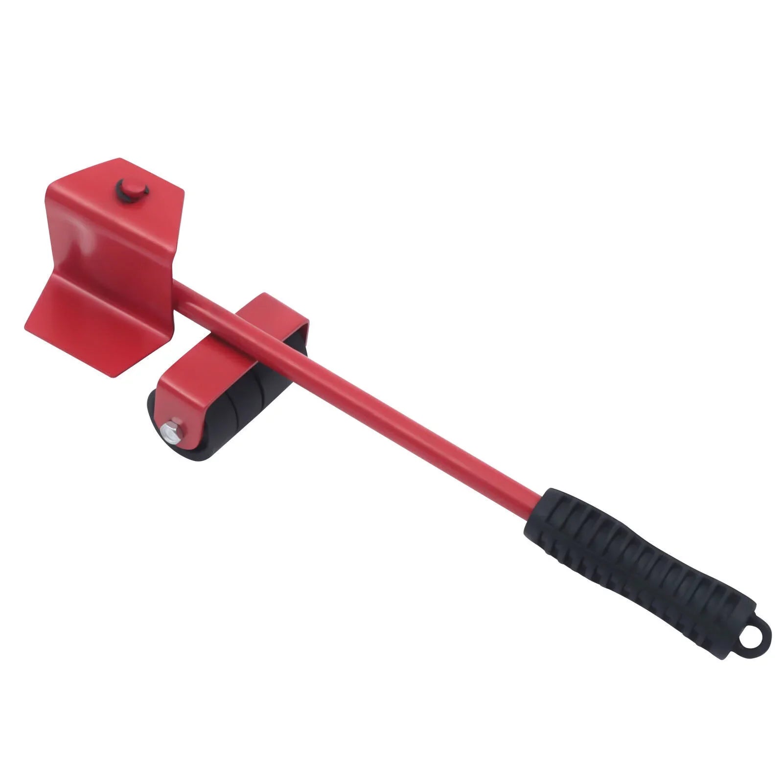 Fichiouy Furniture Mover Dolly Alloy Steel Furniture Mover Kit with Universal Wheel Red