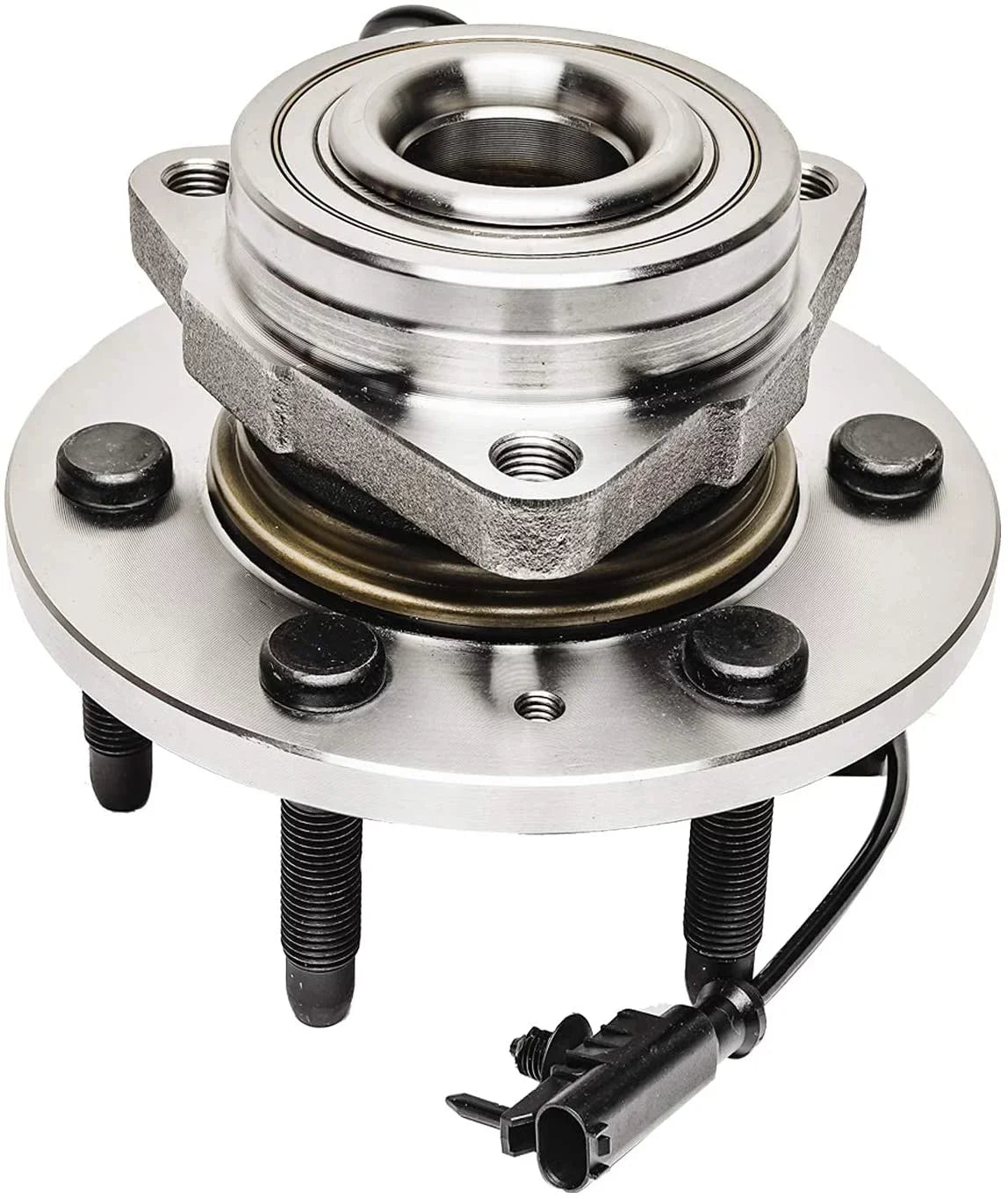 Detroit Axle - 4WD Front Wheel Bearing Hub for Chevy GMC Silverado Sierra Yukon XL 1500 Tahoe Avalanche Cadillac Escalade ESV EXT, Wheel Bearing & Hub Assembly Replacement
