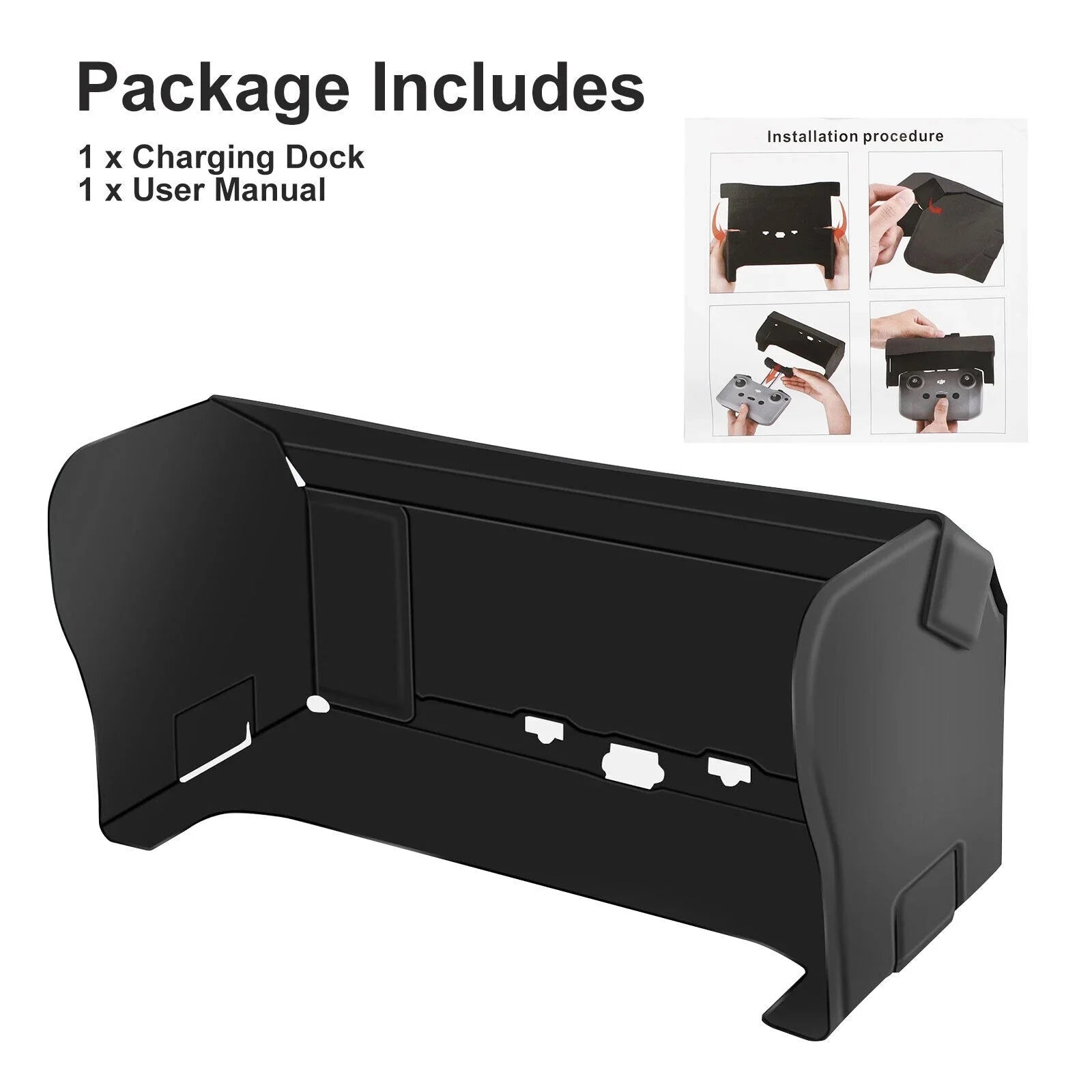 Foldable Phone Sun Shade Hood for DJI Mavic Mini 2 Air 2 Drone Remote Control US
