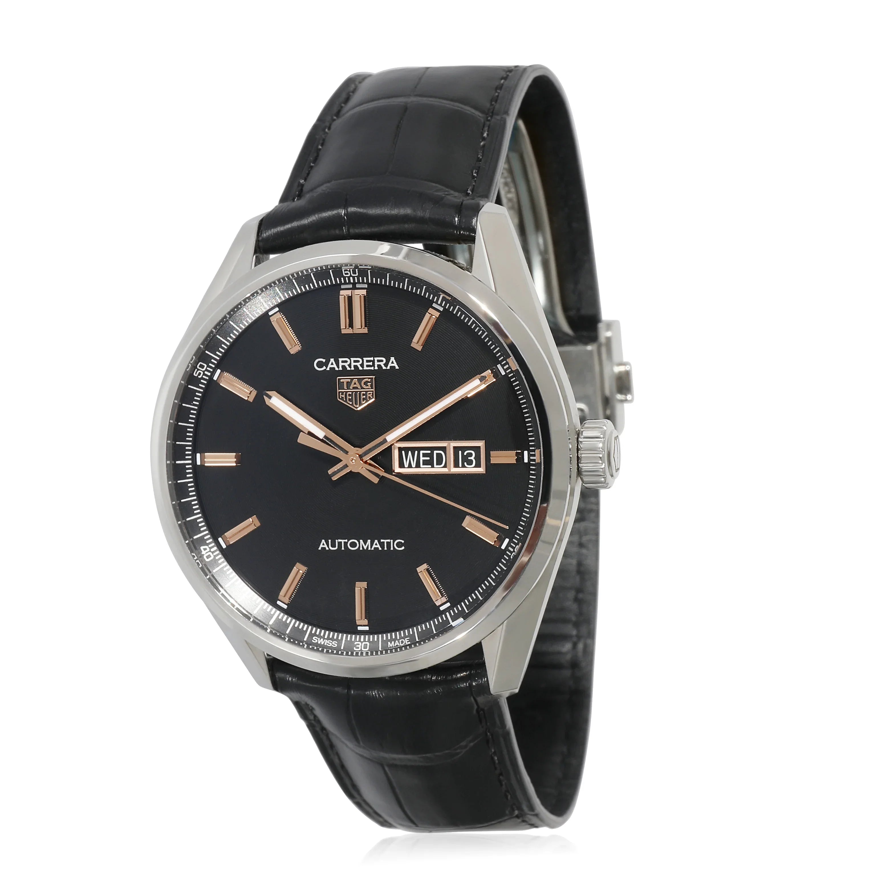 Tag Heuer Carrera WBN2013.FC6503 Men's Watch in Stainless Steel Pre-Owned