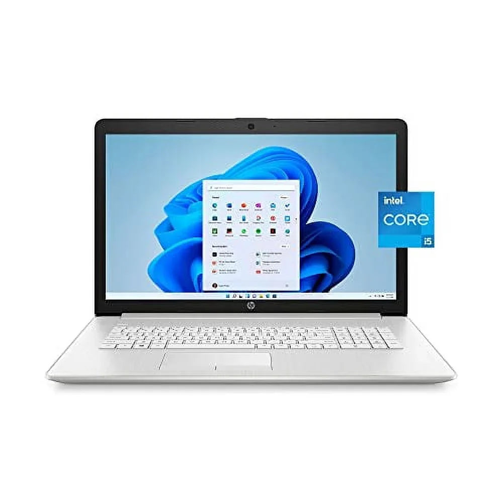 2022 High Efficiency Business Portable computer - 17.3inch FHD IPS - i5-1135G7 4-Core - Iris Xe Graphics - 16GB DDR4 - 512GB SSD Silver 16GB RAM | 512GB SSD 17-BY4000 17-BY4000