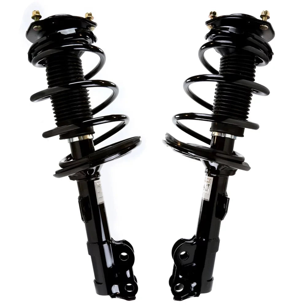 AutoShack Front Complete Struts and Coil Springs Set of 2 Driver and Passenger Side Replacement for 2012 2013 2014 2015 2016 2017 Toyota Camry 2.5L 3.5L V6 FWD CST1004065PR