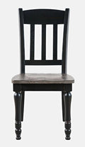Madison County Reclaimed Pine Slatback Farmhouse Dining Chair (Set Of 2)