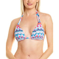 La Blanca Women's Standard Triangle Halter Bra Bikini Swimsuit Top 14