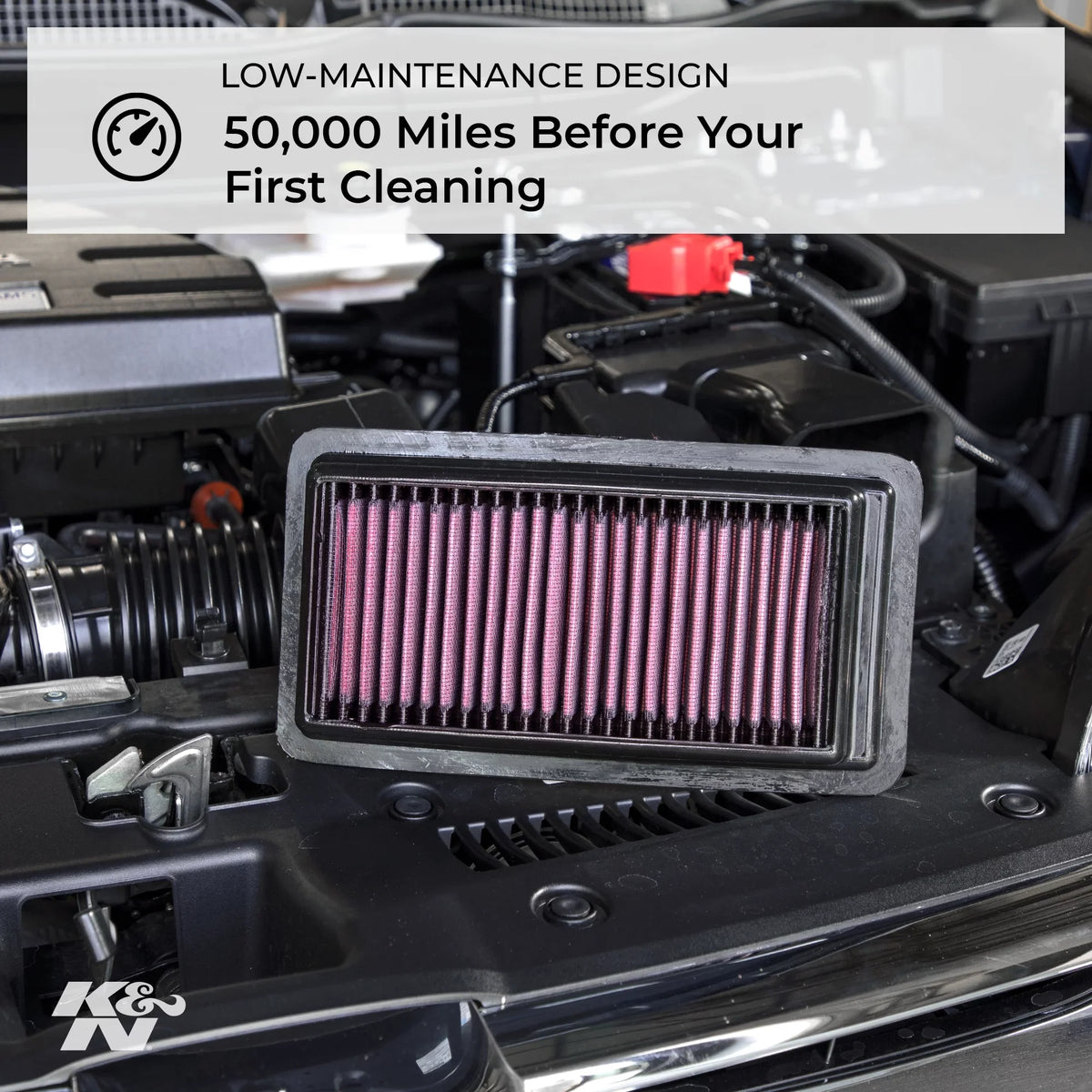 K&N Engine Air Filter: High Capability Premium, Washable, Replacement Filter: 2012-2019 Mercedes/Infiniti (CLA180, CLA200, GLA250, A160, A180, A200, A250, B160, B200, B250, Q30, QX30), 33-2995