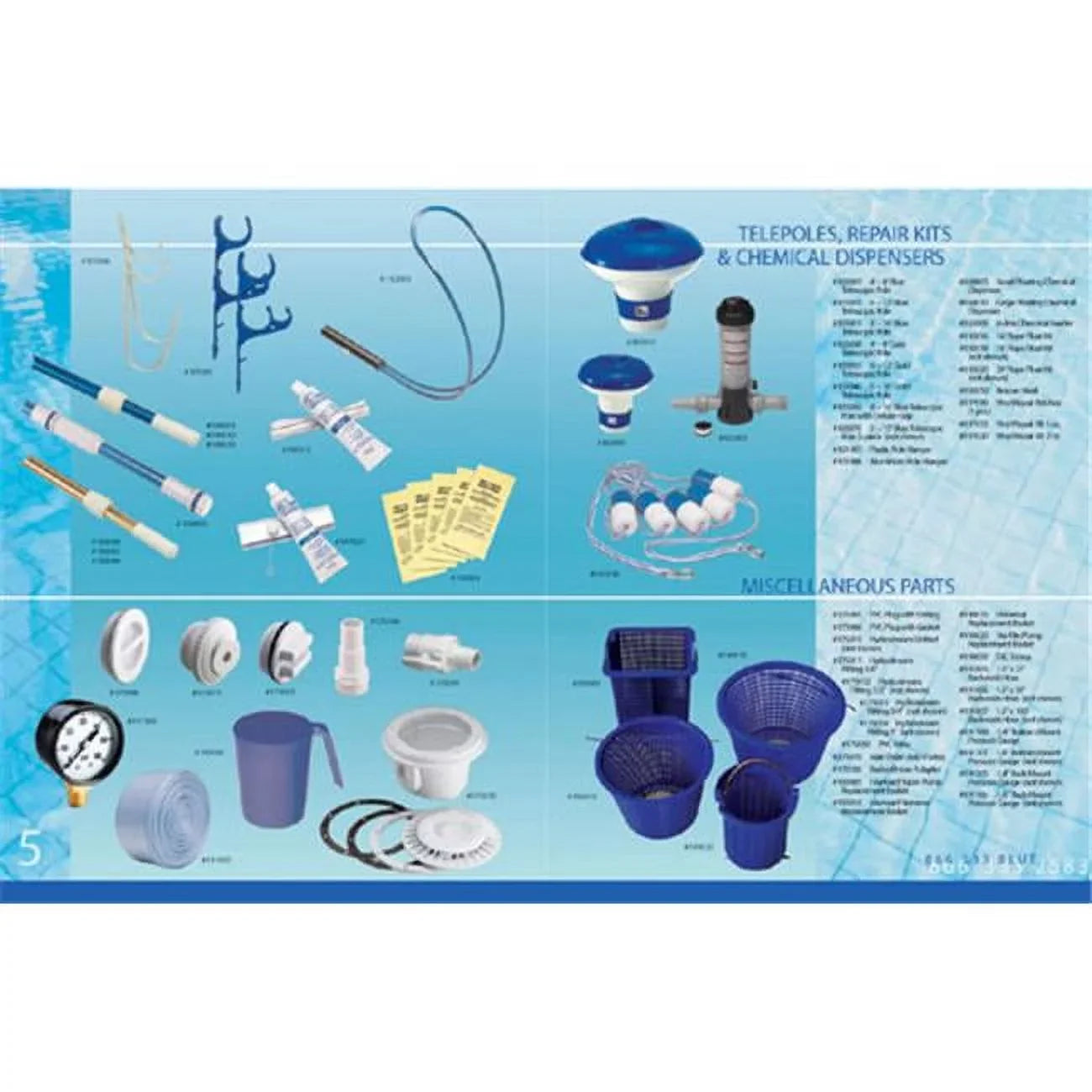Ocean Blue Fluid Products 18ft Rope Float Kit