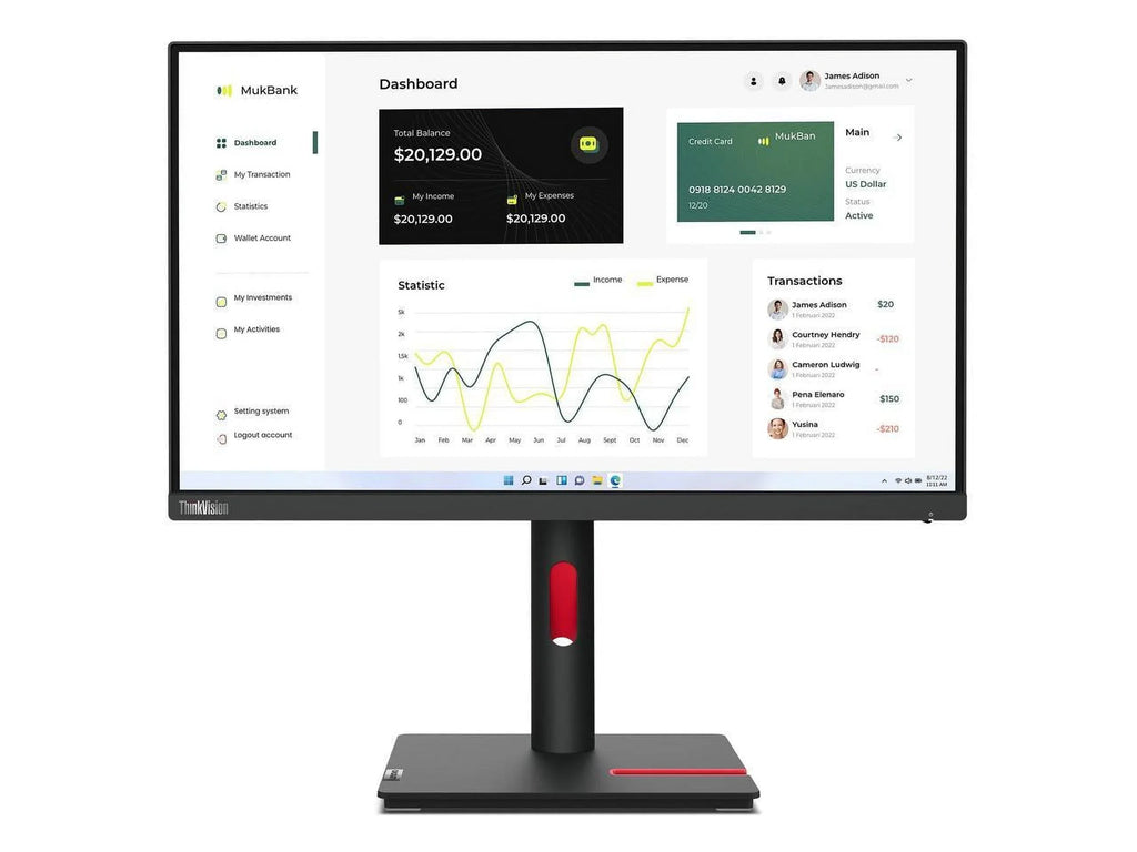 ThinkVision 23 inch Monitor - T23i-30