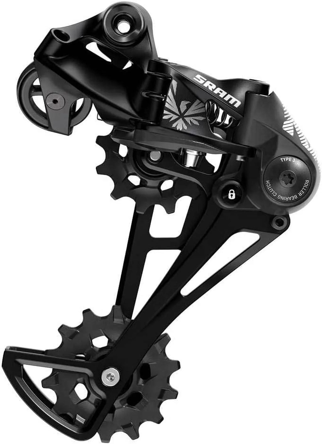 SRAM NX Eagle Rear Derailleur - 12 Speed, Long Cage, Black