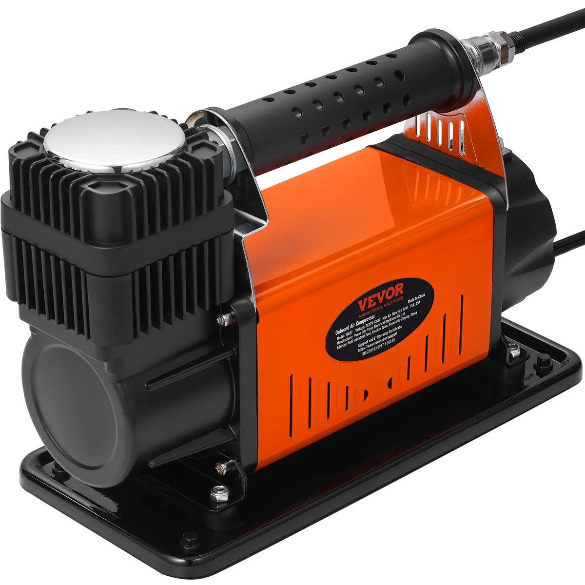 VEVOR On-Board 12V Air Compressor, High Capability Universal, 150PSI 6CFM