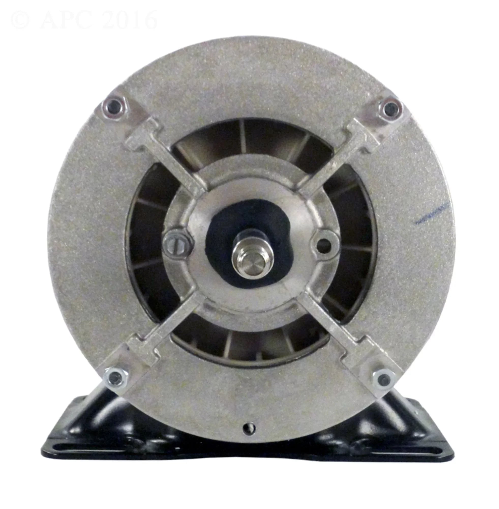 The Pool Supply Shop 0.5 Black and Silver Single Speed Round Flange Pool Motor
